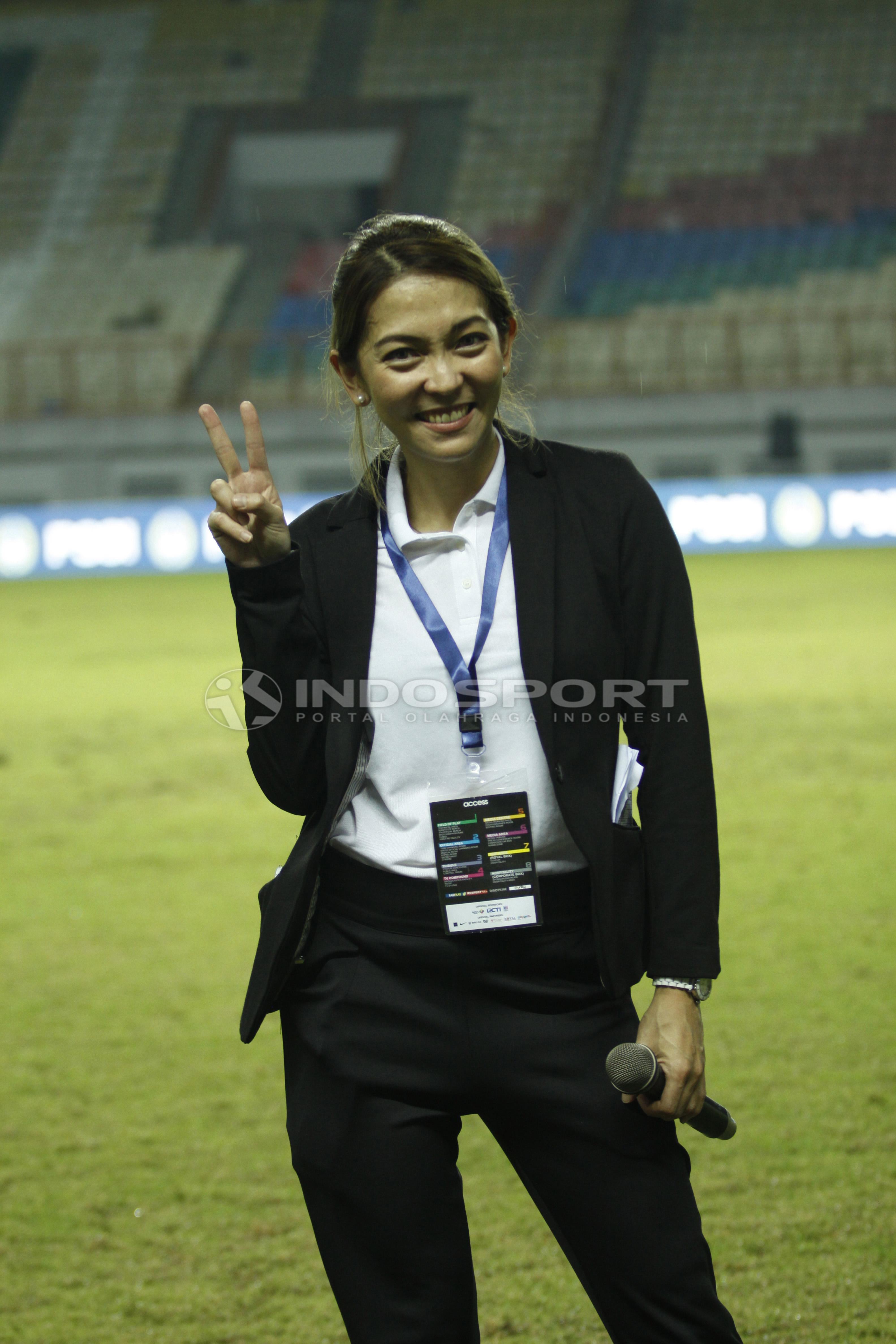 Monica Riza Copyright: Abdurrahman.R/INDOSPORT