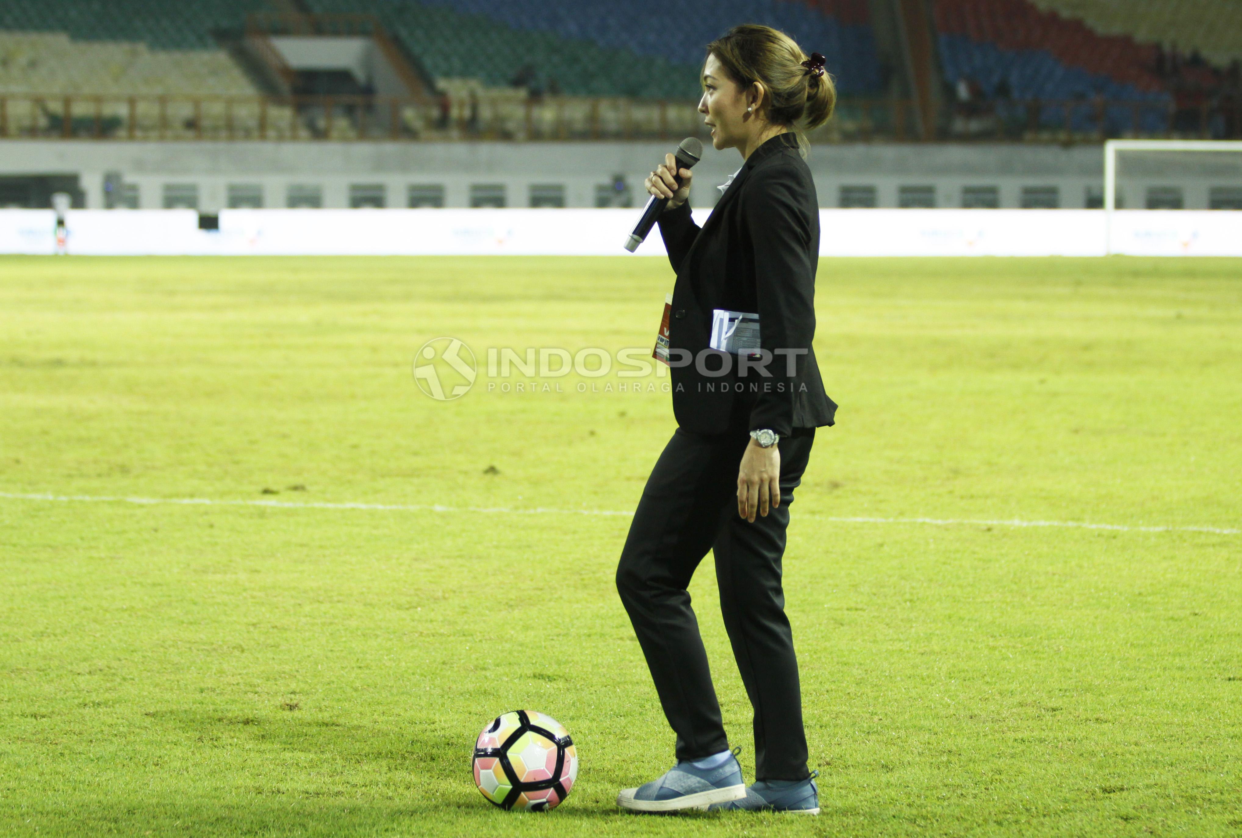 Monica Riza Copyright: Abdurrahman.R/INDOSPORT