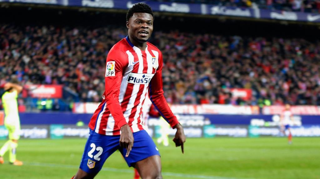 Gelandang bertahan Atletico Madrid, Thomas Teye Partey Copyright: Internet