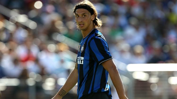 Zlatan Ibrahimovic saat masih membela Inter Milan
