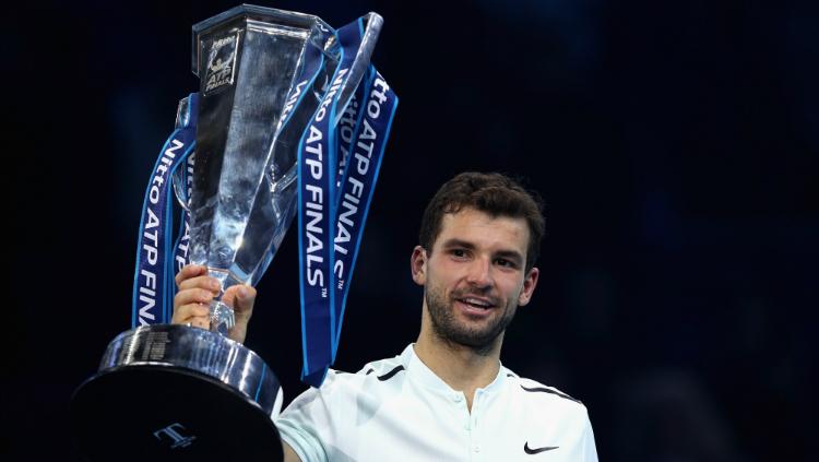 Grigor Dimitrov Juarai ATP World Tour Finals 2017 - INDOSPORT