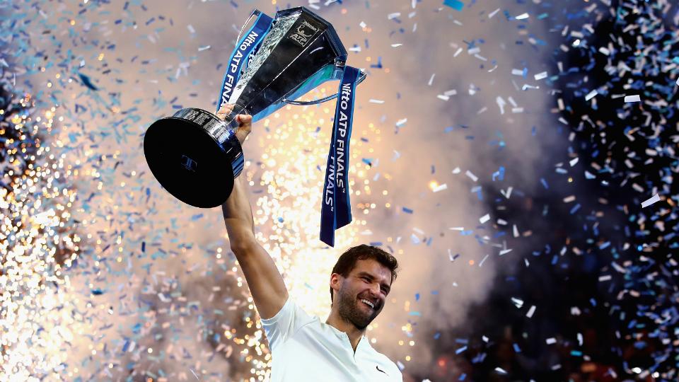 Grigor Dimitrov menjuarai ATP Finals 2017.