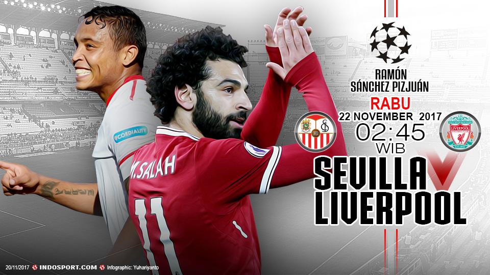 Prediksi Sevilla vs Liverpool Copyright: Ggafis:Yanto/Indosport.com