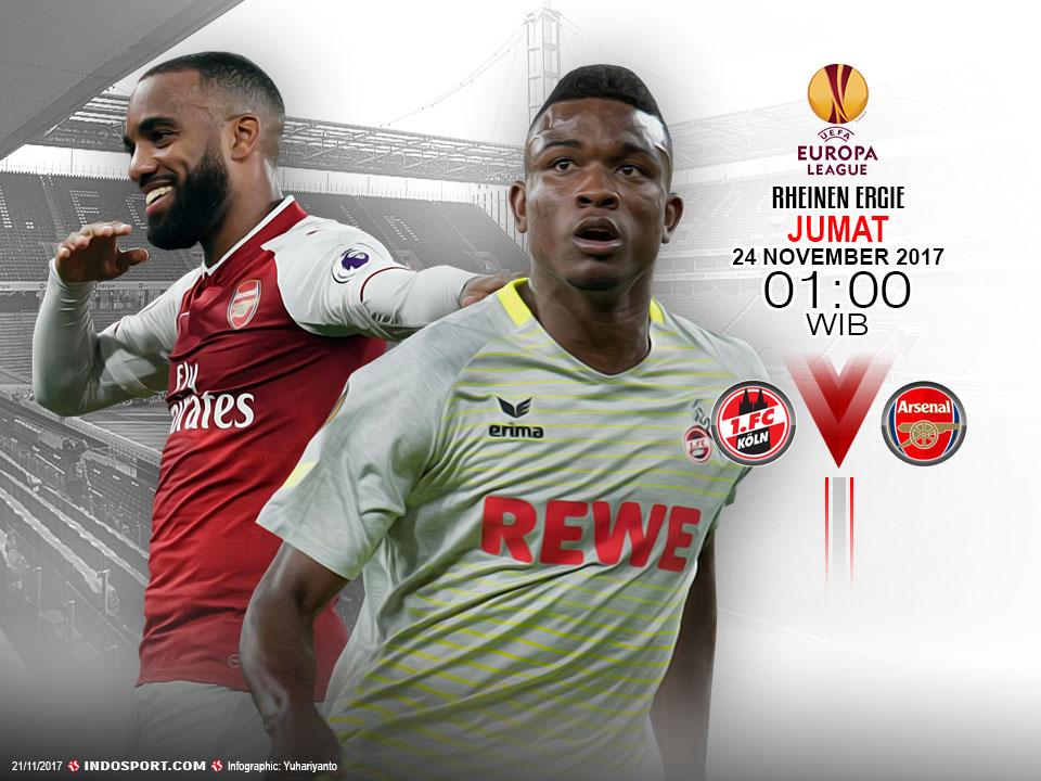 Prediksi FC Koln vs Arsenal
