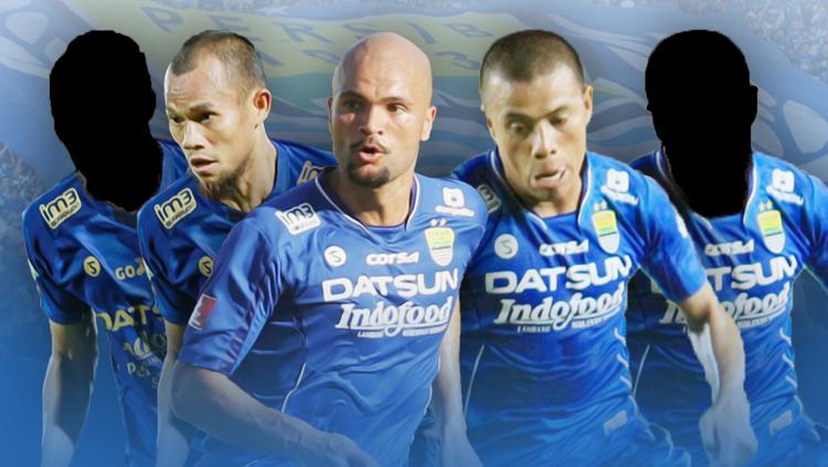 Supardi, Sergio van Dijk, dan Tantan. - INDOSPORT