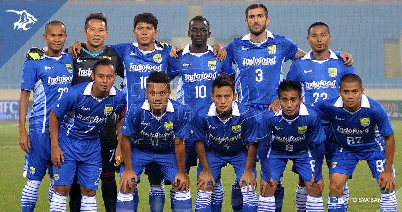 Persib Bandung saat belaga di Liga Champions Asia 2015 Copyright: Simaung