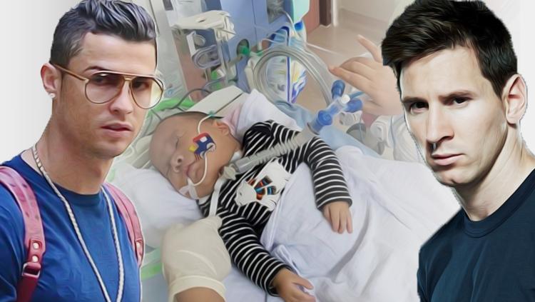 Cristiano Ronaldo dan Lionel Messi.