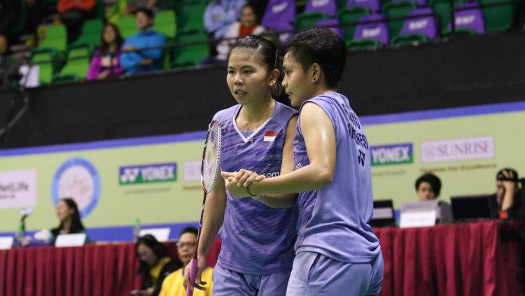 Greysia/Apriyani melaju ke perempatfinal Copyright: Humas PBSI