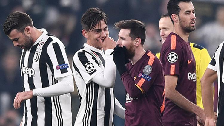 Paulo Dybala dan Lionel Messi. Copyright: INDOSPORT