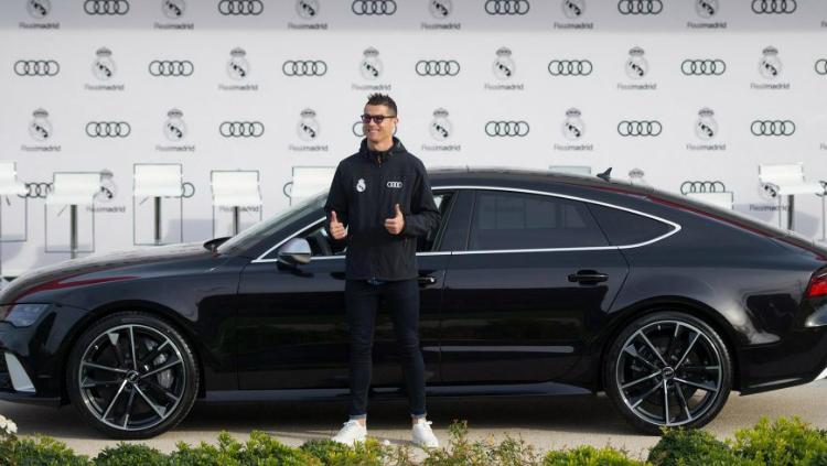 Cristiano Ronaldo mendapatkan Audi gratis Copyright: AP
