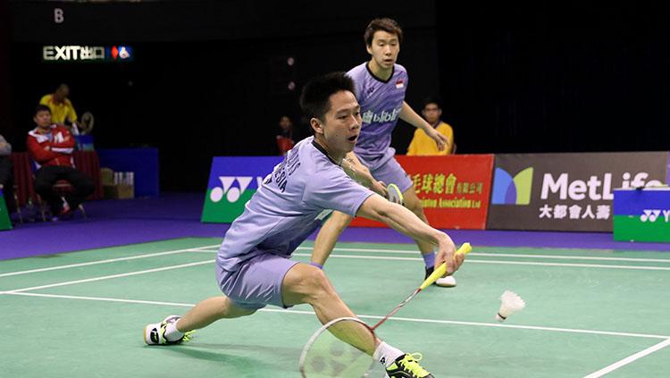 Kevin Sanjaya Sukamuljo/Marcus Fernaldi Gideon. Copyright: HUMAS PBSI