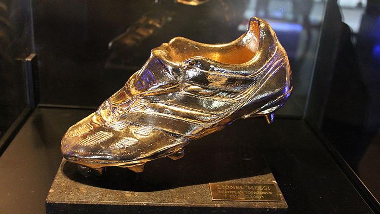Trofi Sepatu Emas Top Skor Eropa. - INDOSPORT