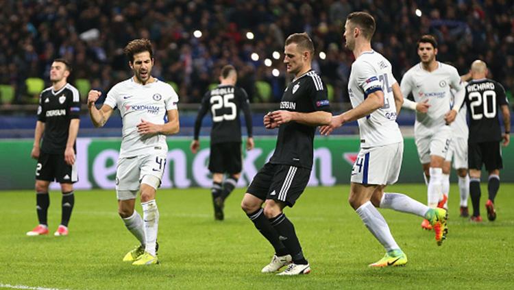 Chelsea vs Qarabag. Copyright: INDOSPORT