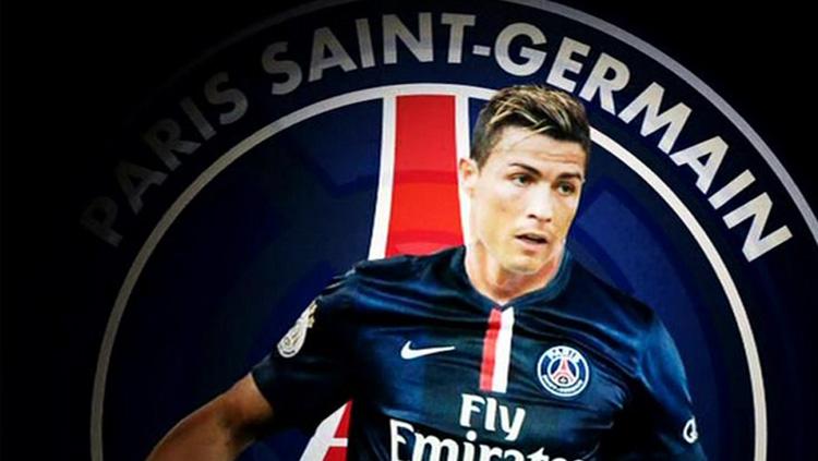 Cristiano Ronaldo diisukan hengkang ke Paris Saint-Germain. Copyright: http://sport.gentside.com/