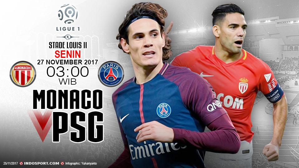Prediksi AS Monaco vs Paris Saint-Germain