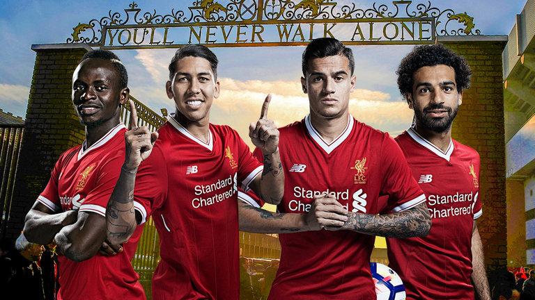 Quartet maut Liverpool yang menjadi momok menakutkan lini pertahanan lawan Copyright: Internet