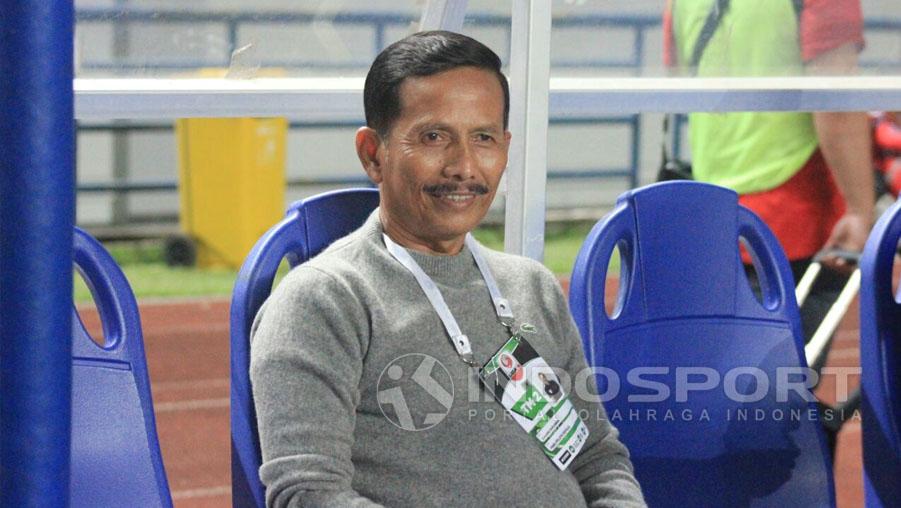 Pelatih PSMS Medan, Djajang Nurdjaman. Copyright: Arif Rahman/Indosport.com