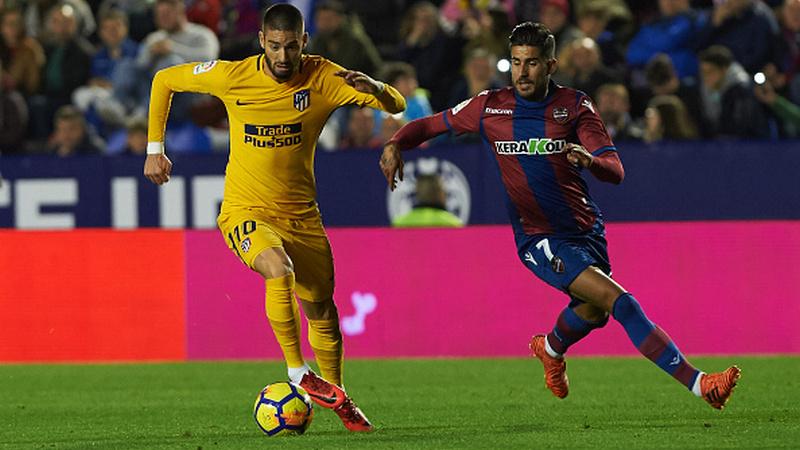 Levante vs Atletico Madrid.
