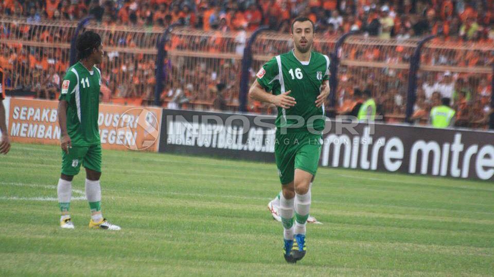 Goran Gancev saat berseragam PSMS. Copyright: INDOSPORT