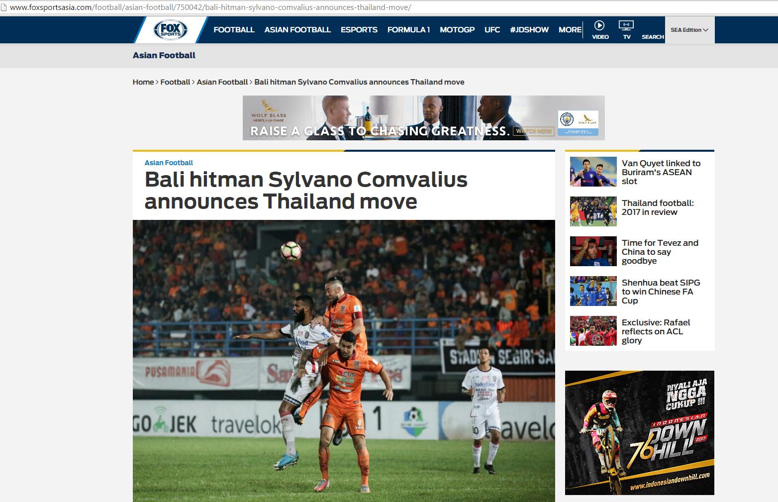 Fox Sports. Copyright: Fox Sports