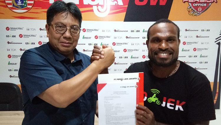 Apa kabar Septinus ‘Hanoman’ Alua? Eks Persija Jakarta dan pemain Persiba Balikpapan yang disanksi larangan bermain oleh PSSI pada September 2019.