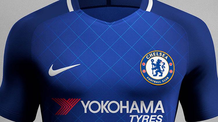 Jersey Chelsea musim 2017/18. Copyright: FH