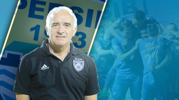 Roberto Carlos Mario Gomez pelatih baru Persib Bandung.