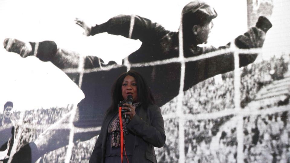 Sekertaris Jenderal FIFA, Fatma Samoura Copyright: hindustantimes.com