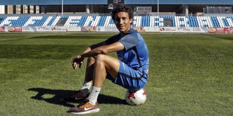 Luis Milla bermain di FC Fuenlabrada Copyright: kompas