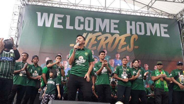 Perayaan gelar juara Persebaya di Surabaya Copyright: Emosi Jiwaku