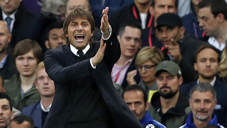 Pelatih Chelsea, Antonio Conte. Copyright: INDOSPORT