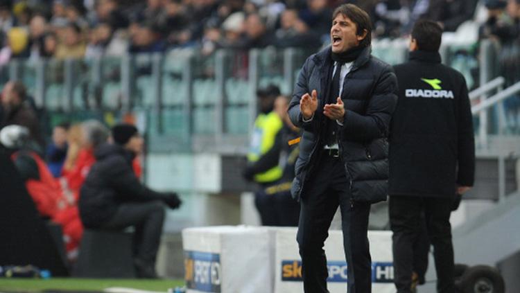 Antonio Conte saat masih menjadi pelatih Juventus. Copyright: INDOSPORT