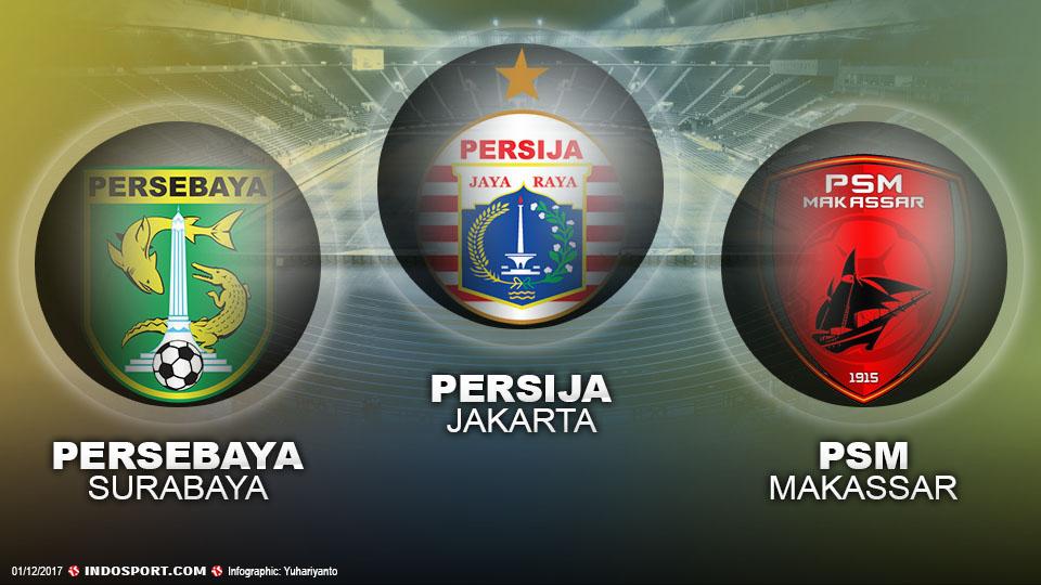 Persebaya, Persija dan PSM