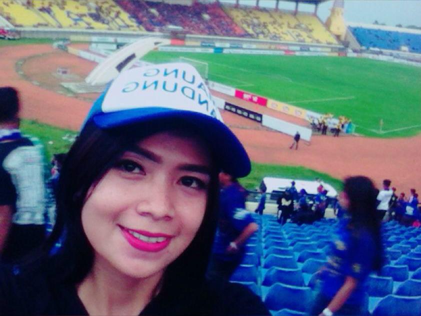 Intan Nur Almaidah, Bobotoh Persib. Copyright: Istimewa