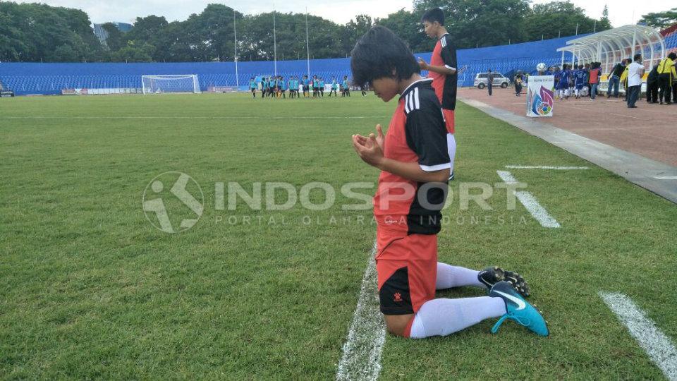 Tim Putri Sumatera Selatan Copyright: INDOSPORT/Muhammad Effendi