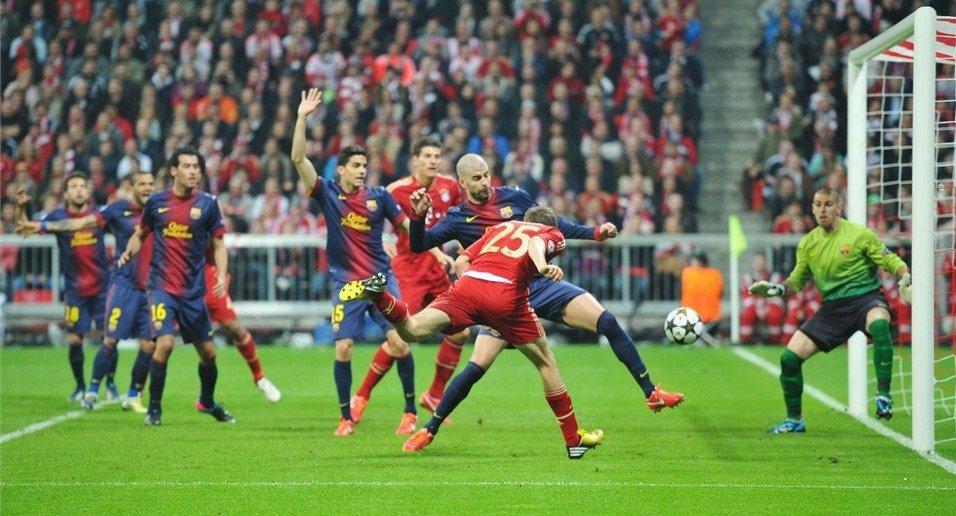 Barcelona vs Bayern Munchen Copyright: internet