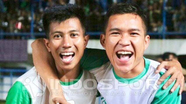 Erwin dan Suhandi. Copyright: INDOSPORT/Kesuma R