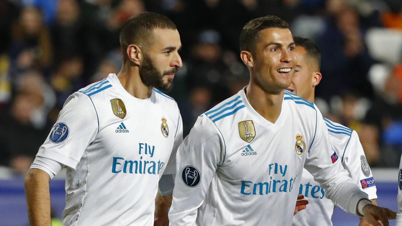 Benzema and Ronaldo Copyright: Goal.com
