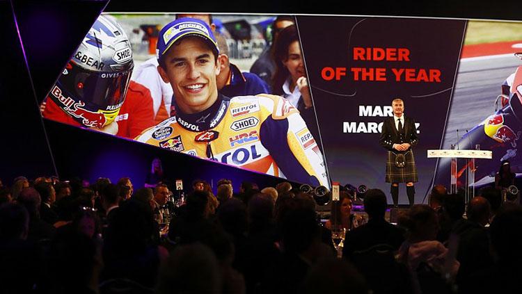 Marc Marquez dinobatkan pembalap motor terbaik tahun 2017 versi Autosport. Copyright: autosport