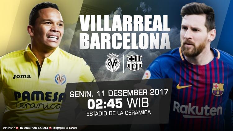 Prediksi Villarreal vs Barcelona. - INDOSPORT