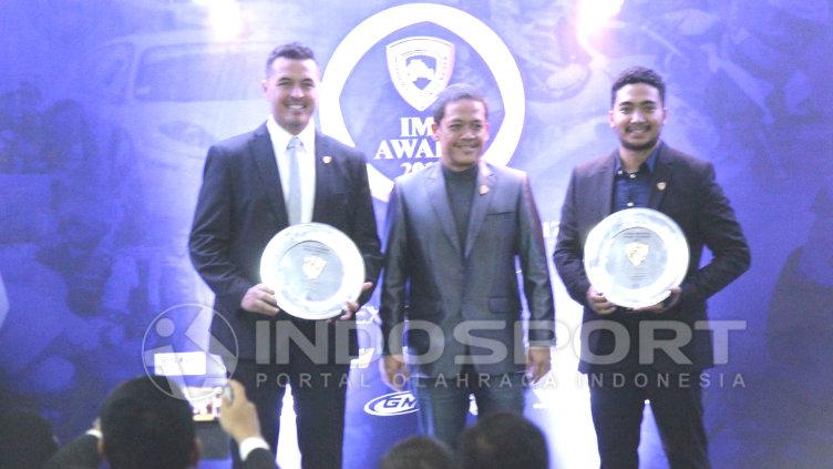 Rifat Sungkar hadiri IMI Award 2017. Copyright: INDOSPORT/Annisa.H