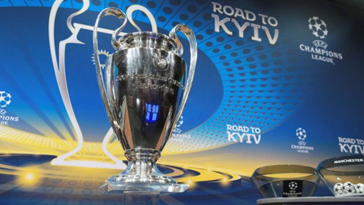 Trofi Liga Champions. Copyright: UEFA