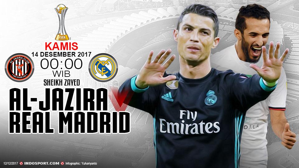 Prediksi Al Jazira vs Real Madrid Copyright: Grafis:Yanto/Indosport.com