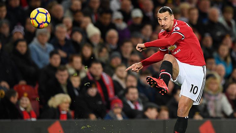 Zlatan Ibrahimovic (Manchester United) Copyright: Indosport.com