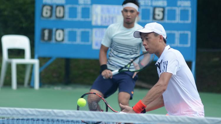 Tim tenis Indonesia dikalahkan Barbados di hari kedua Piala Davis 2021 Grup Dunia II.