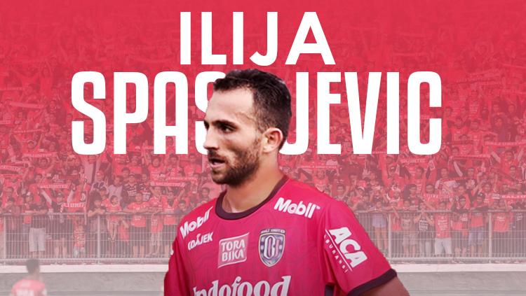 Ilija Spasojevic resmi gabung Bali United. Copyright: Grafis: Eli Suhaeli/INDOSPORT