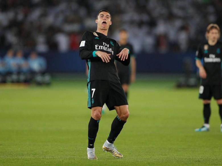 Aksi Cristiano Ronaldo di ajang Piala Piala Dunia Antarklub. Copyright: Reuters