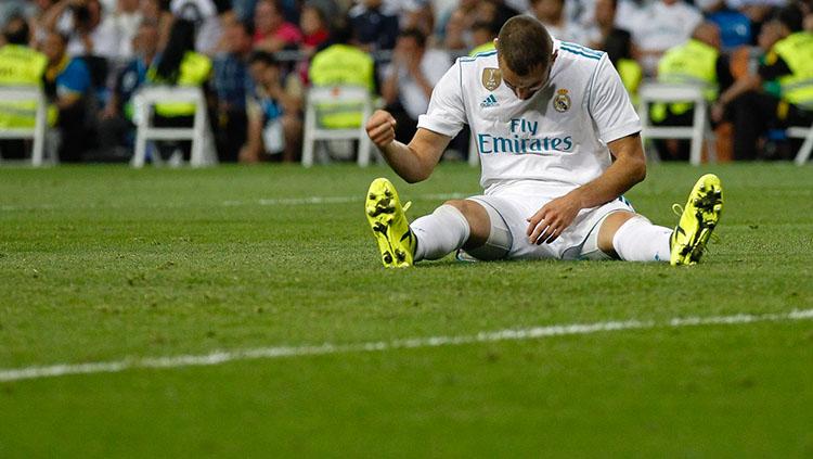 Pemain Real Madrid, Karim Benzema. Copyright: Istimewa