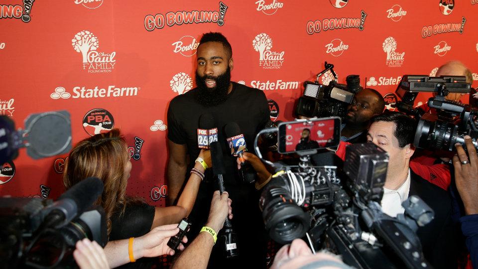 Superstar Houston Rockets James Harden. Copyright: Getty Images