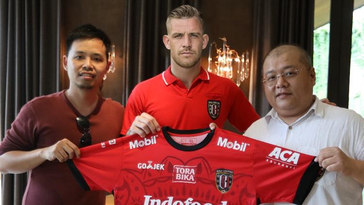 Ilustrasi Kevin Brands resmi diperkenalkan Bali United.